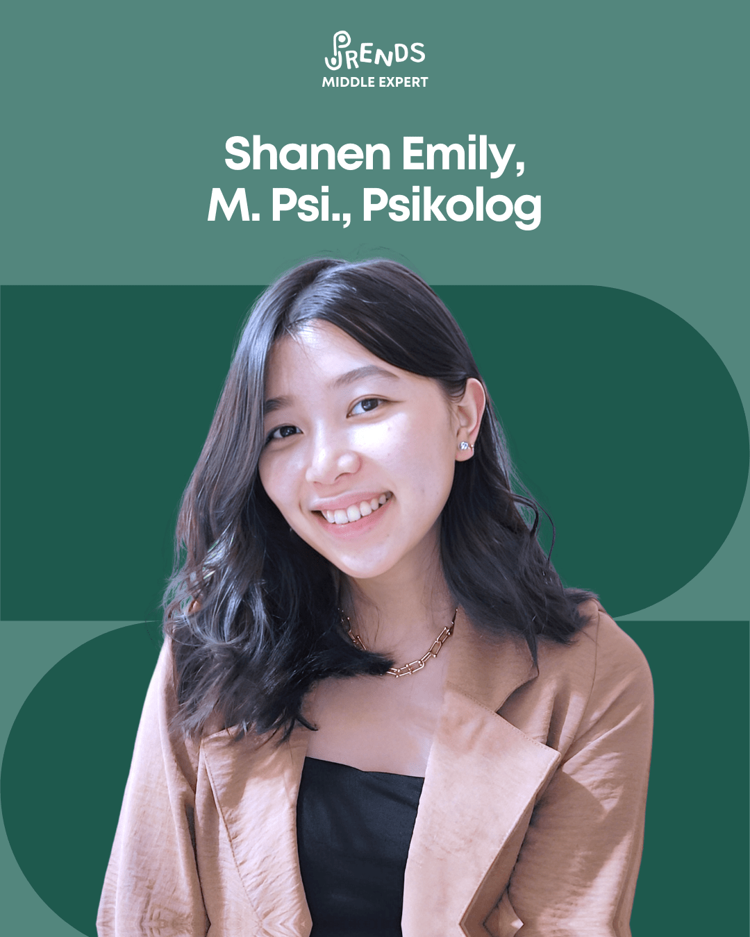 Shanen Emily, M. Psi., Psikolog