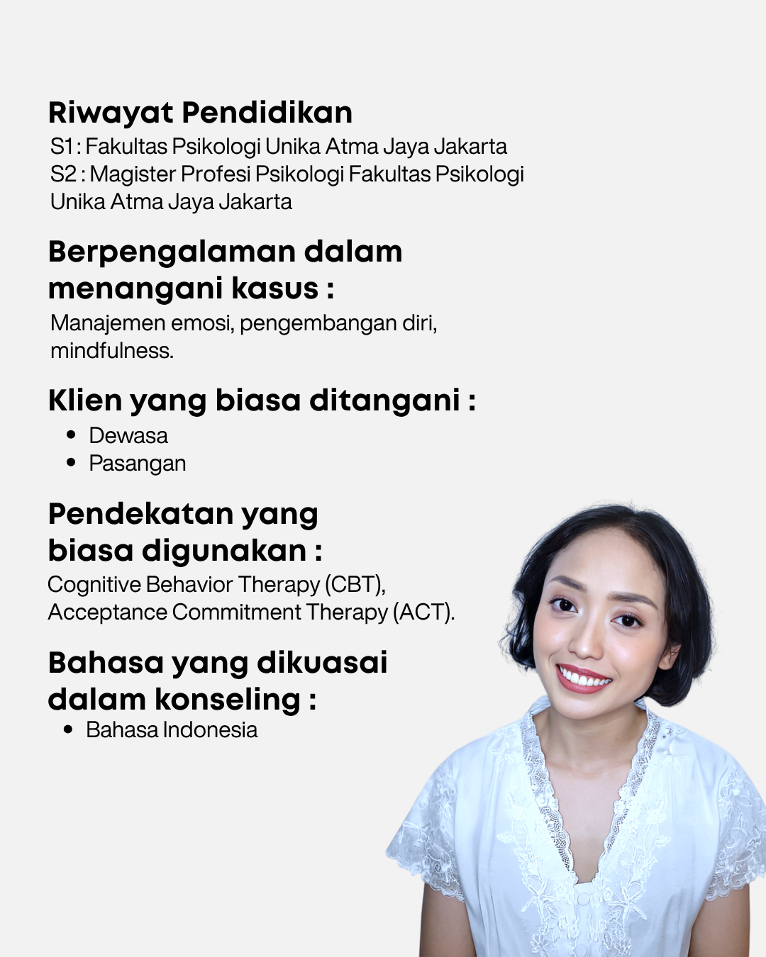 Foto 3 Laura Ajawaila, M. Psi., Psikolog