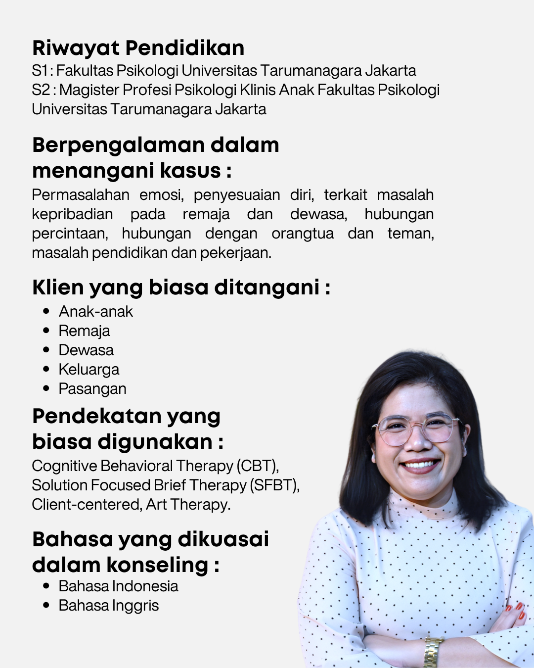 Foto 3 Debora Basaria, M. Psi., Psikolog