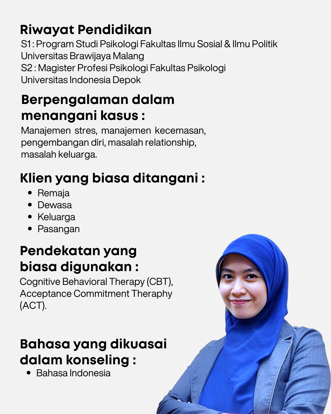 Foto 3 Annisa Prasetyo, M. Psi., Psikolog