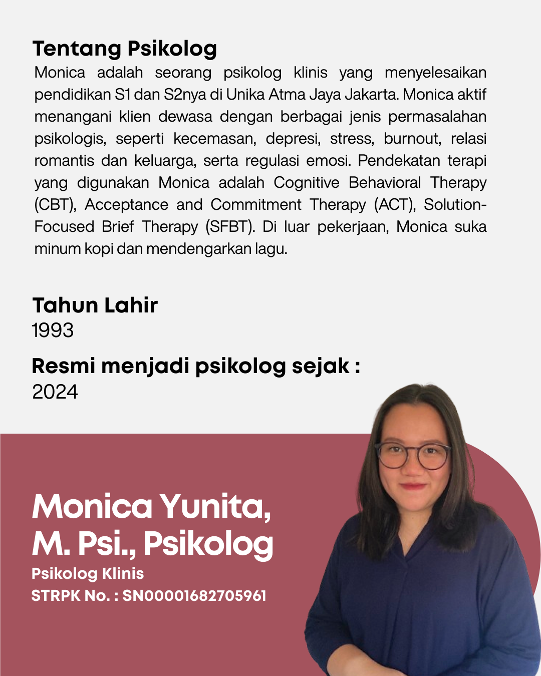 Foto 2 Wawancara dengan Monica Yunita, M. Psi., Psikolog